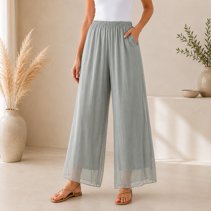 ITALIAN SILK PANT
