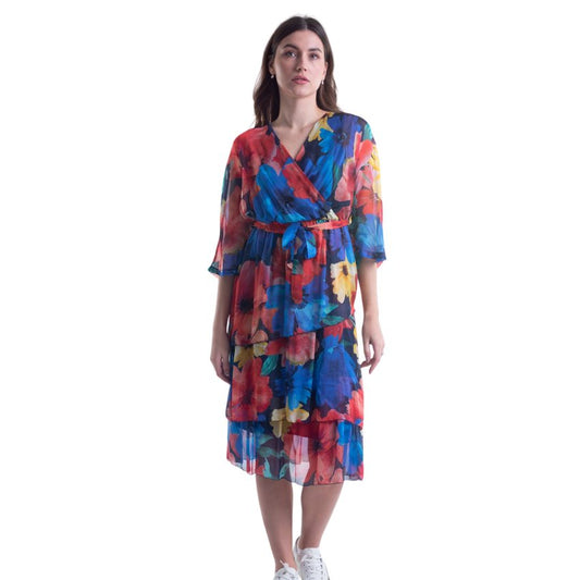 VERA MAY MARGHERITA ITALIAN SILK DRESS 6171