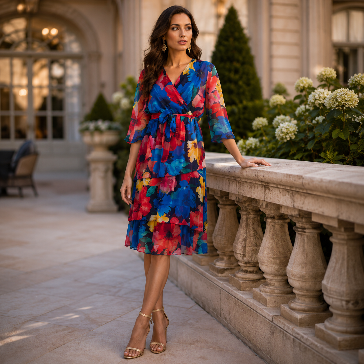 ITALIAN SILK DRESS