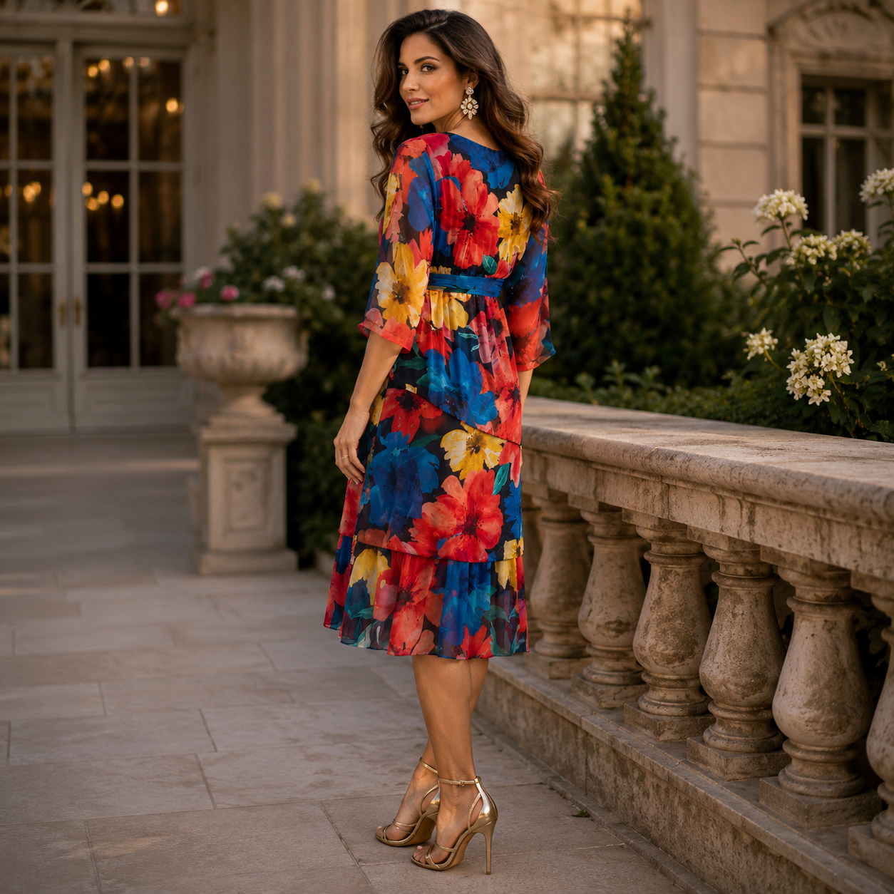 ITALIAN SILK DRESS