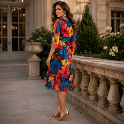 ITALIAN SILK DRESS