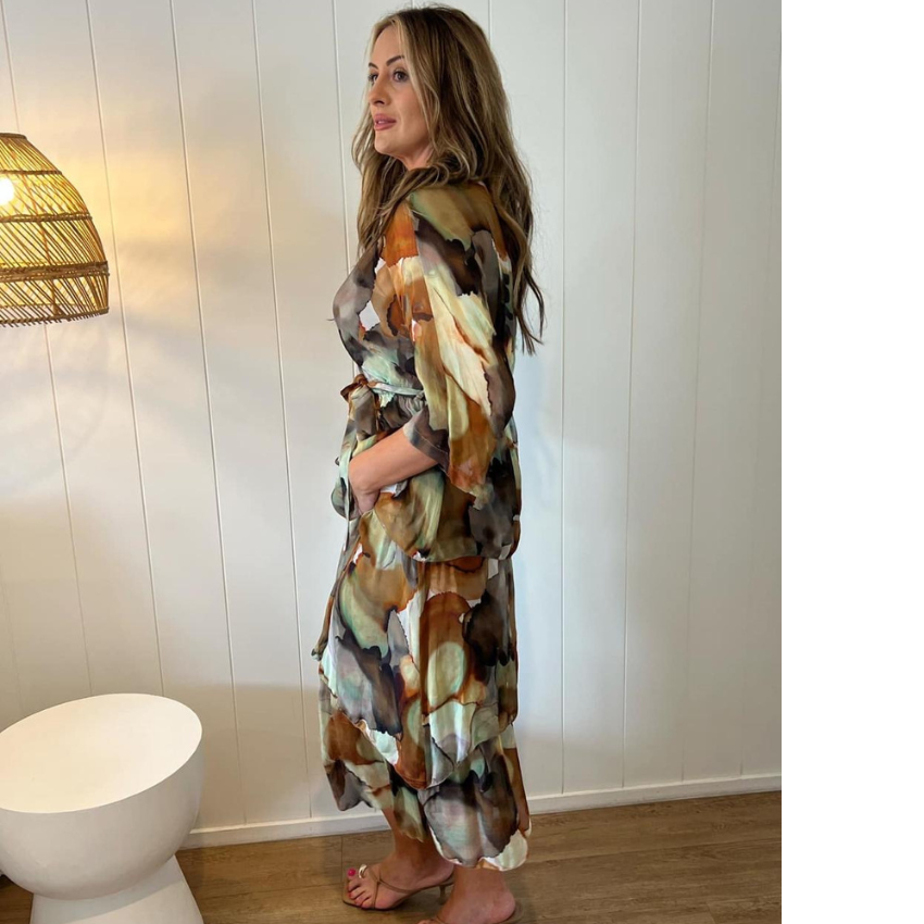 ITALIAN SILK DRESS