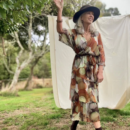 ITALIAN SILK DRESS