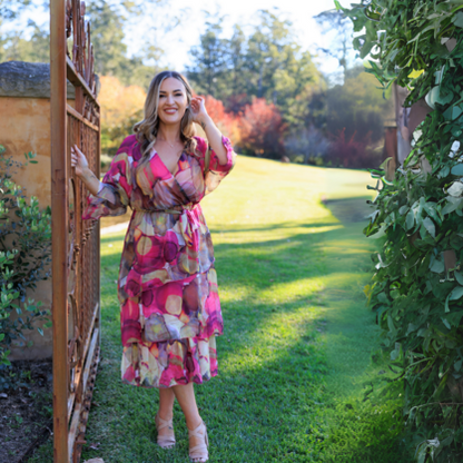 ITALIAN SILK DRESS