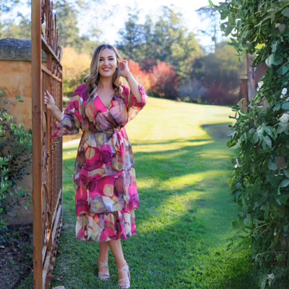 ITALIAN SILK DRESS