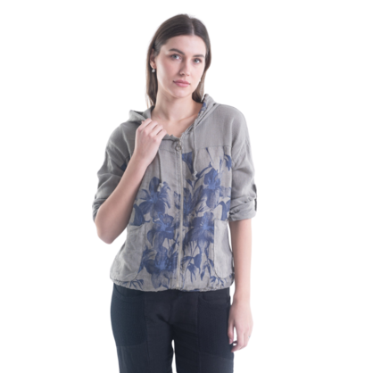 6197 FANGO ITALIAN LINEN TOP