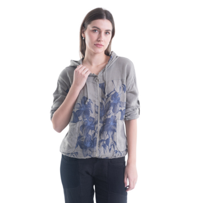 6197 FANGO ITALIAN LINEN TOP