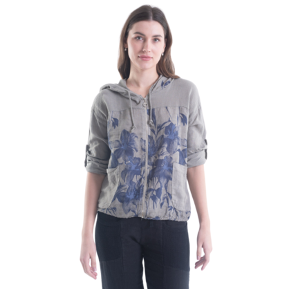 6197 FANGO ITALIAN LINEN TOP