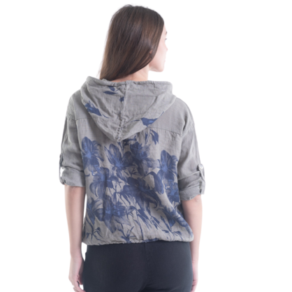 6197 FANGO ITALIAN LINEN TOP