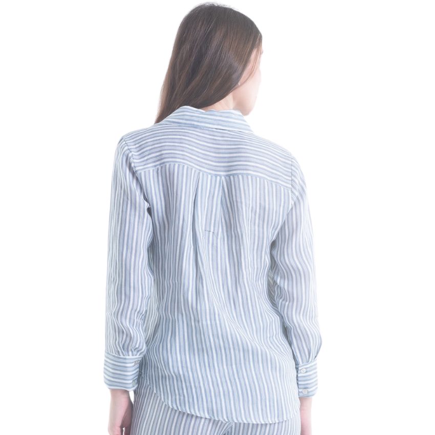 VERA MAY FRENCH LINEN JEANS SHIRT 6200