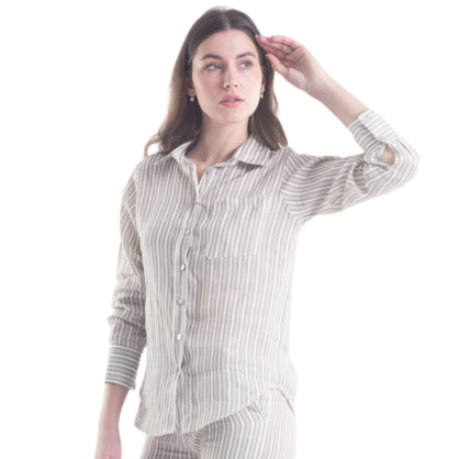 FRENCH LINEN TOP
