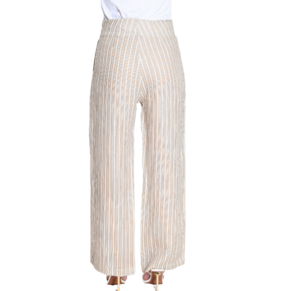 VERA MAY FRENCH LINEN CAMELLO PANT 6201