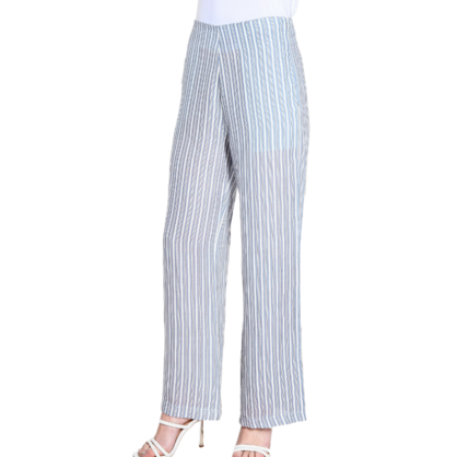 VERA MAY FRENCH LINEN JEANS BLUE PANT 6201