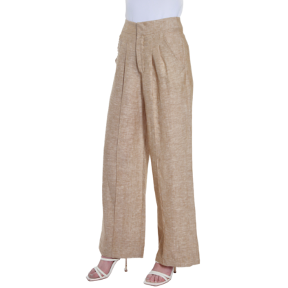 VERA MAY FRENCH LINEN CAMELLO PANT 6203