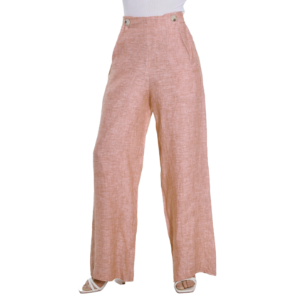 VERA MAY FRENCH LINEN ROSA PANT 6204