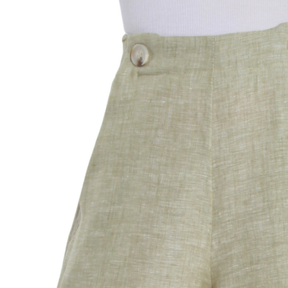 VERA MAY FRENCH LINEN SAGE PANT 6204