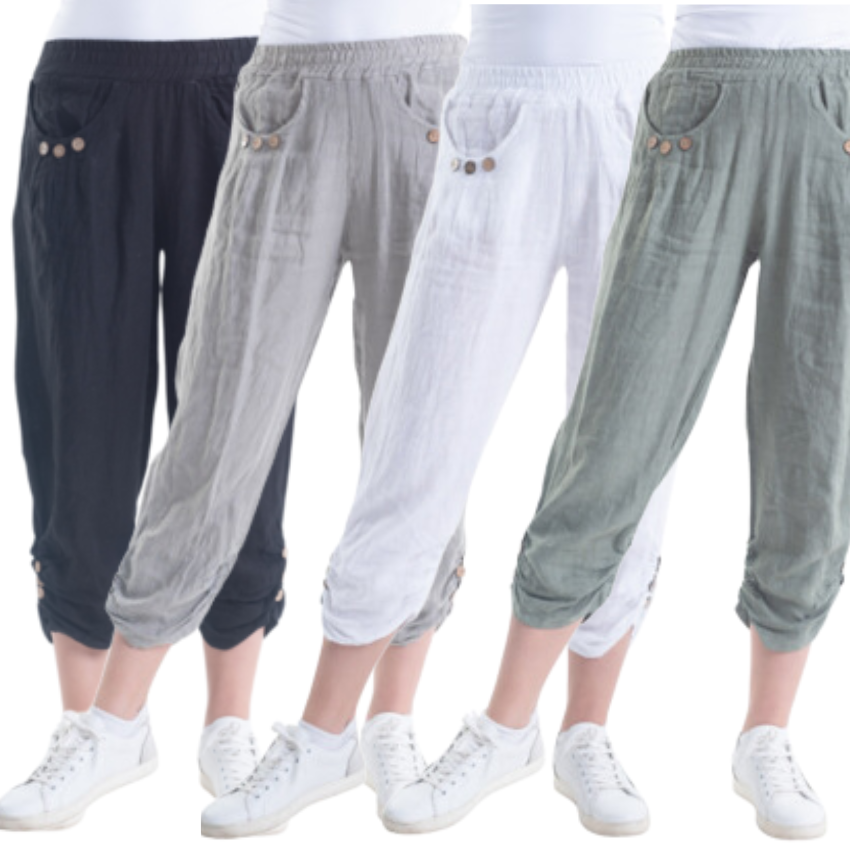 ITALIAN LINEN PANT