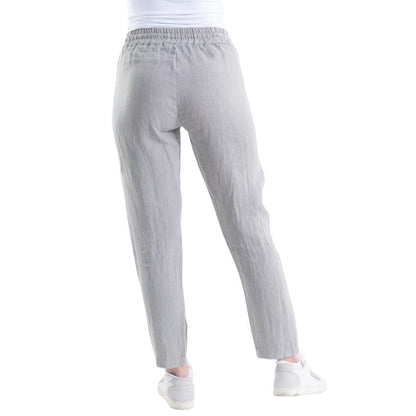VERA MAY ITALIAN LINEN PANT FANGO 6211
