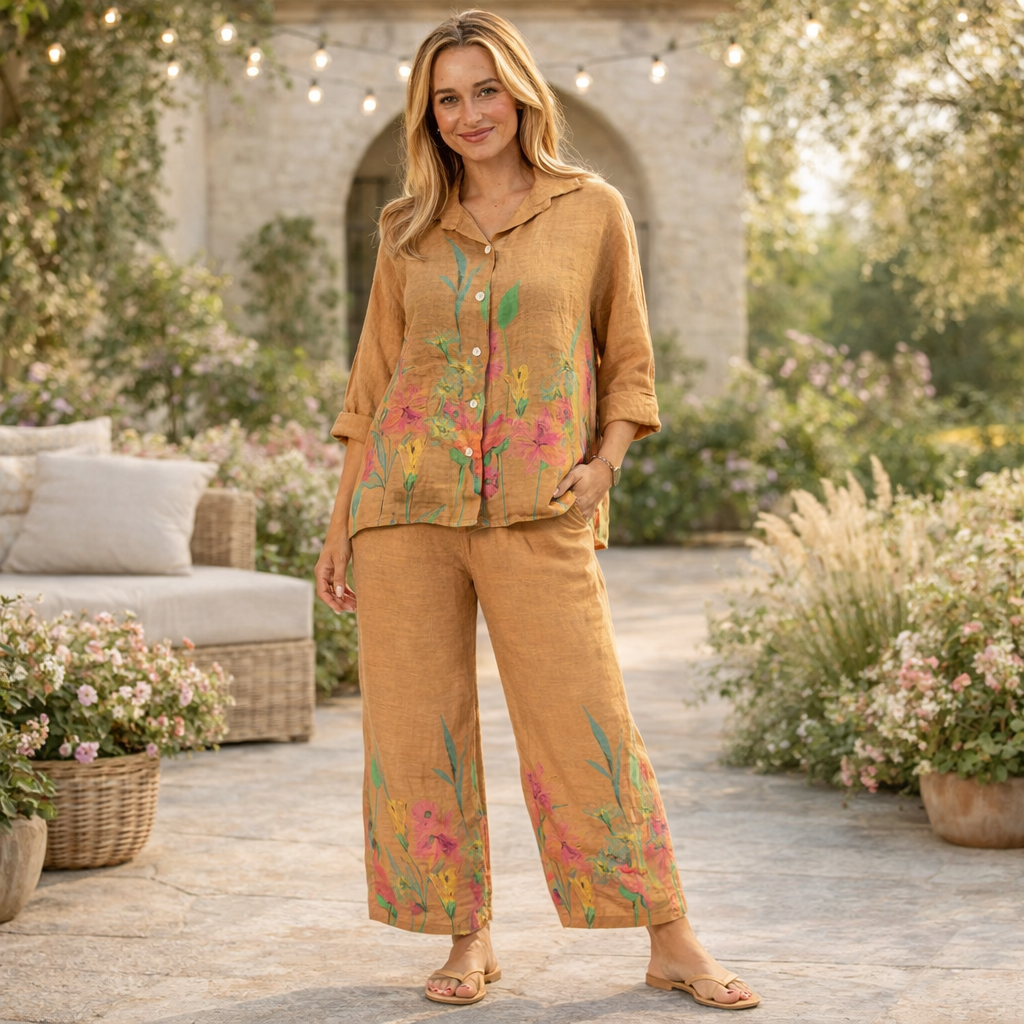 ITALIAN LINEN TOP