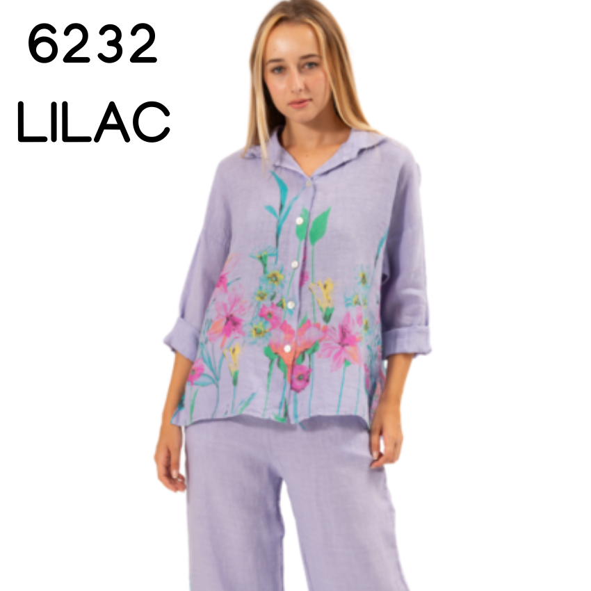 ITALIAN LINEN TOP