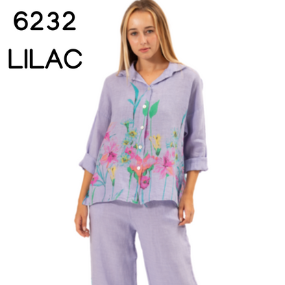 ITALIAN LINEN TOP