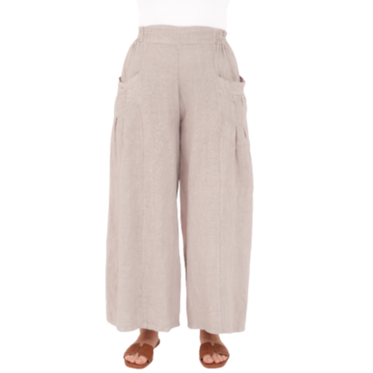 Vera May Italian Linen Fango Pant 6723