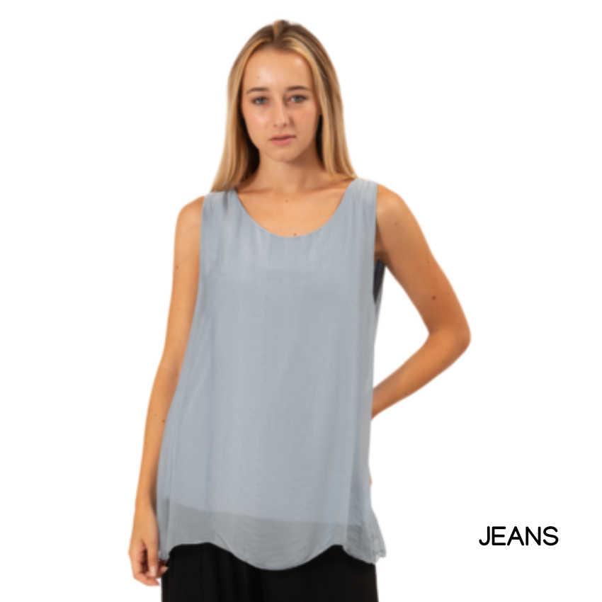ITALIAN SILK TOP