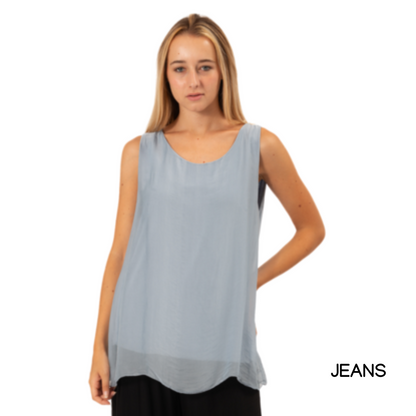 ITALIAN SILK TOP