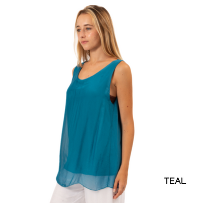 ITALIAN SILK TOP