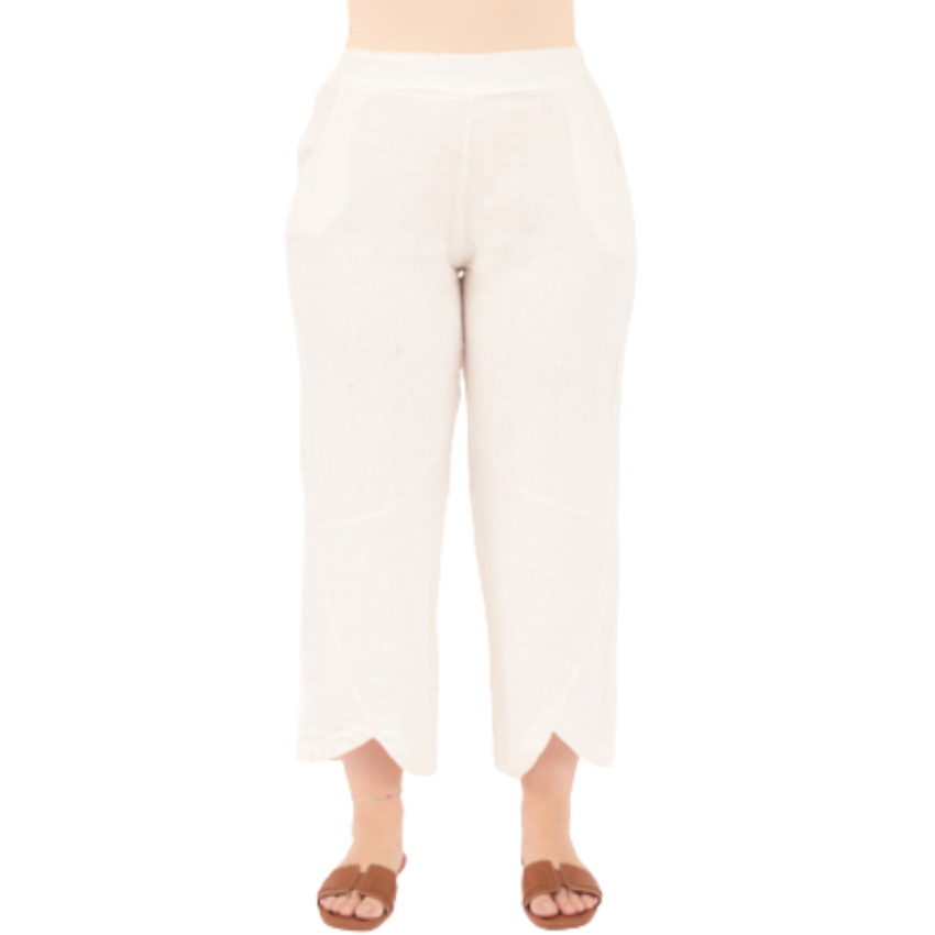 Vera May Italian Linen Latte Pant 6725
