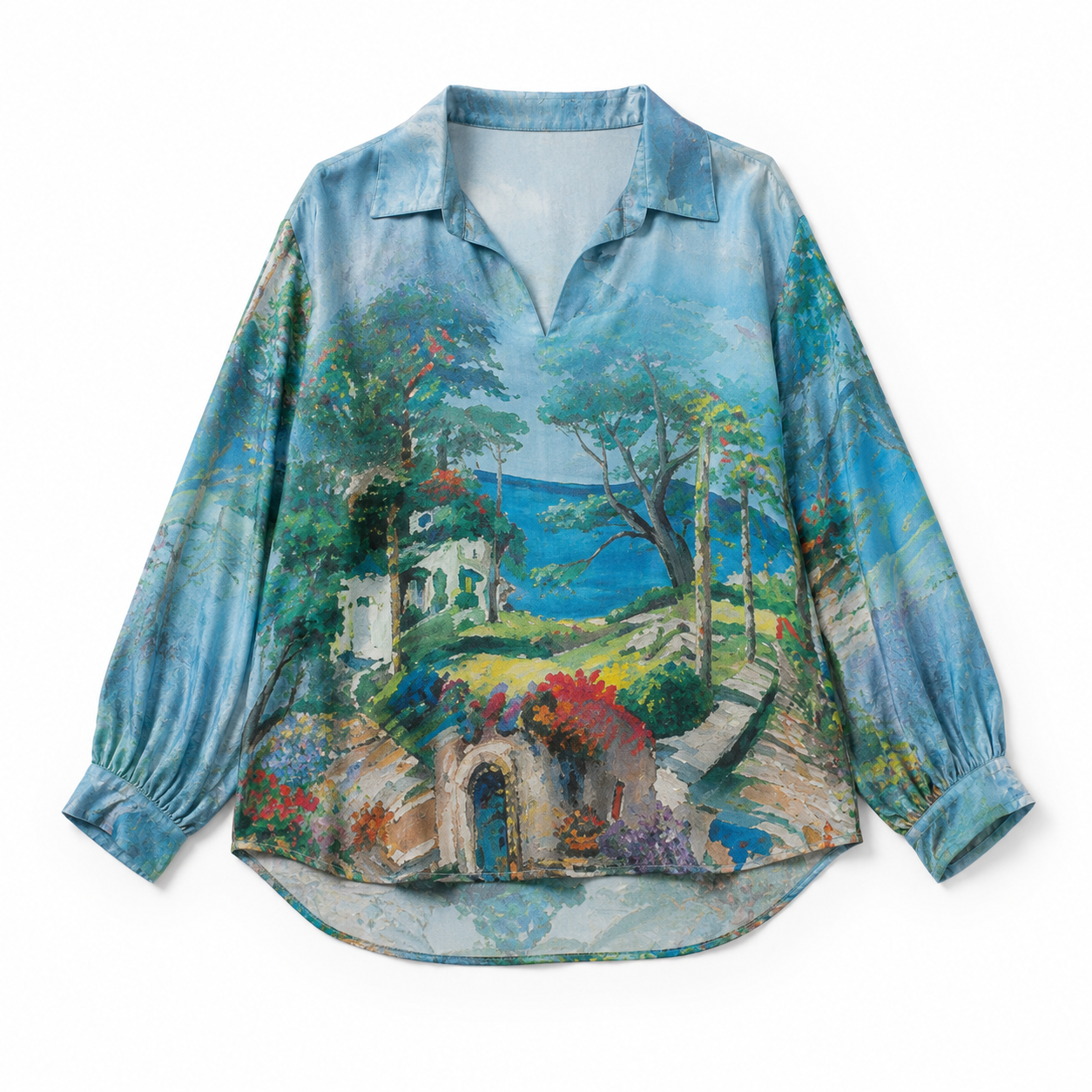 ITALIAN VISCOSE TOP(6286)