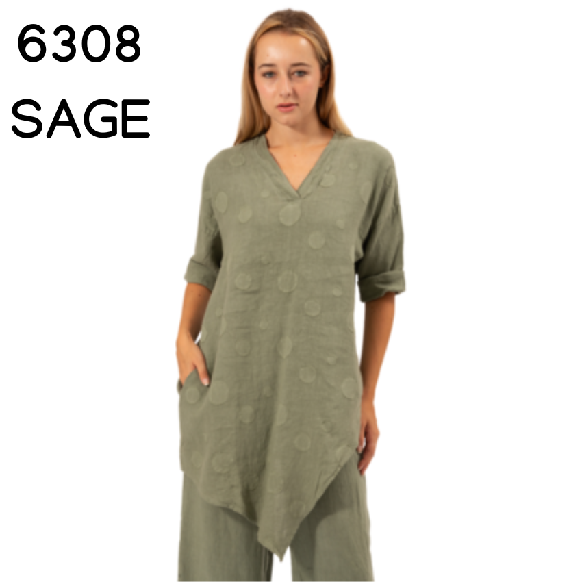 ITALIAN LINEN TOP
