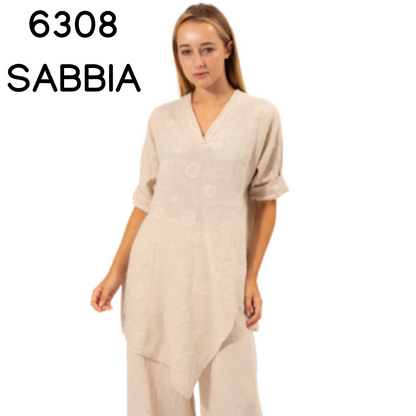 ITALIAN LINEN TOP