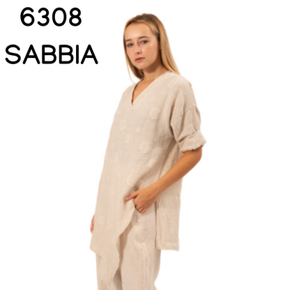 ITALIAN LINEN TOP