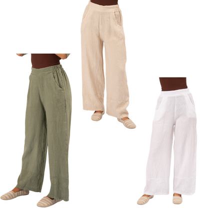 ITALIAN LINEN PANTS