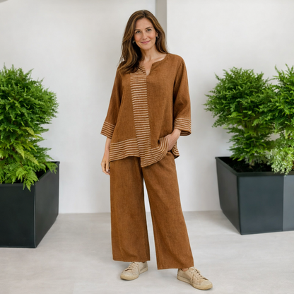 ITALIAN LINEN TOP