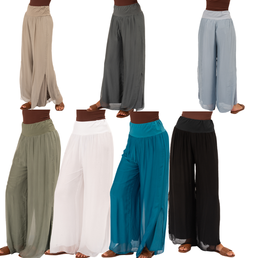 ITALIAN SILK PANT