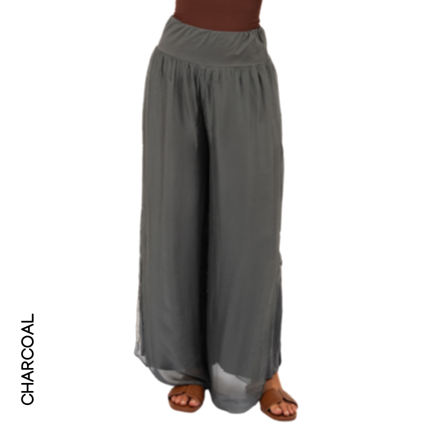 ITALIAN SILK PANT