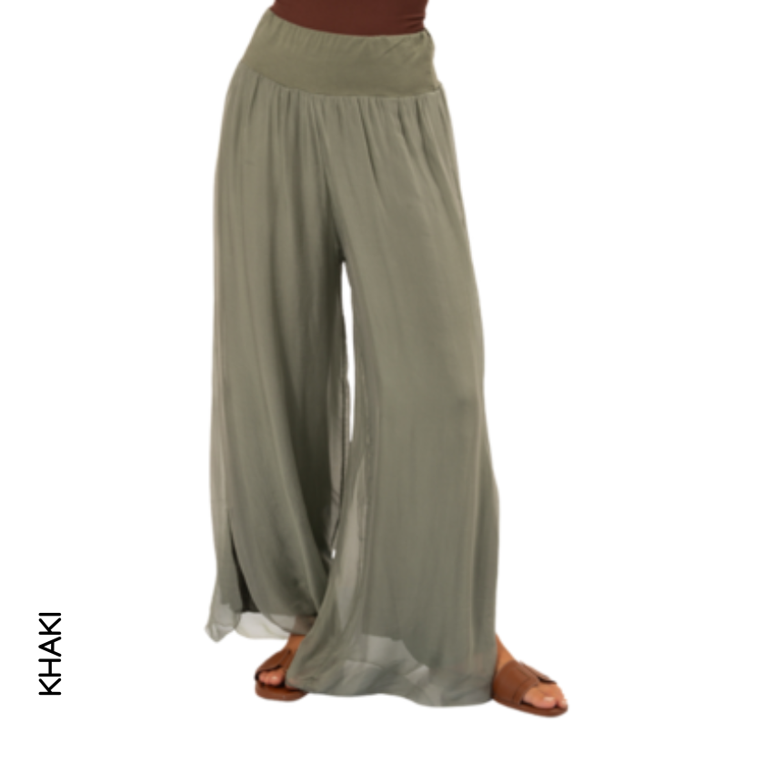 ITALIAN SILK PANT