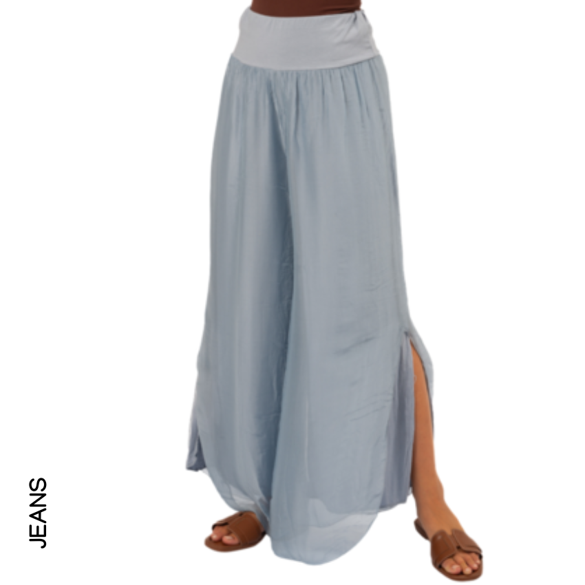 ITALIAN SILK PANT