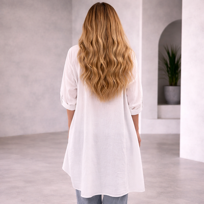 ITALIAN LINEN TOP