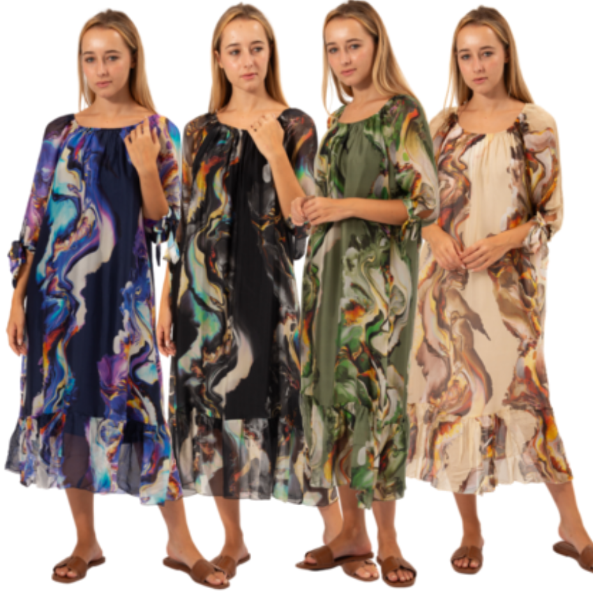 ITALIAN SILK DRESS
