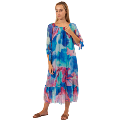 VERA MAY CINA ITALIAN SILK DRESS 63442