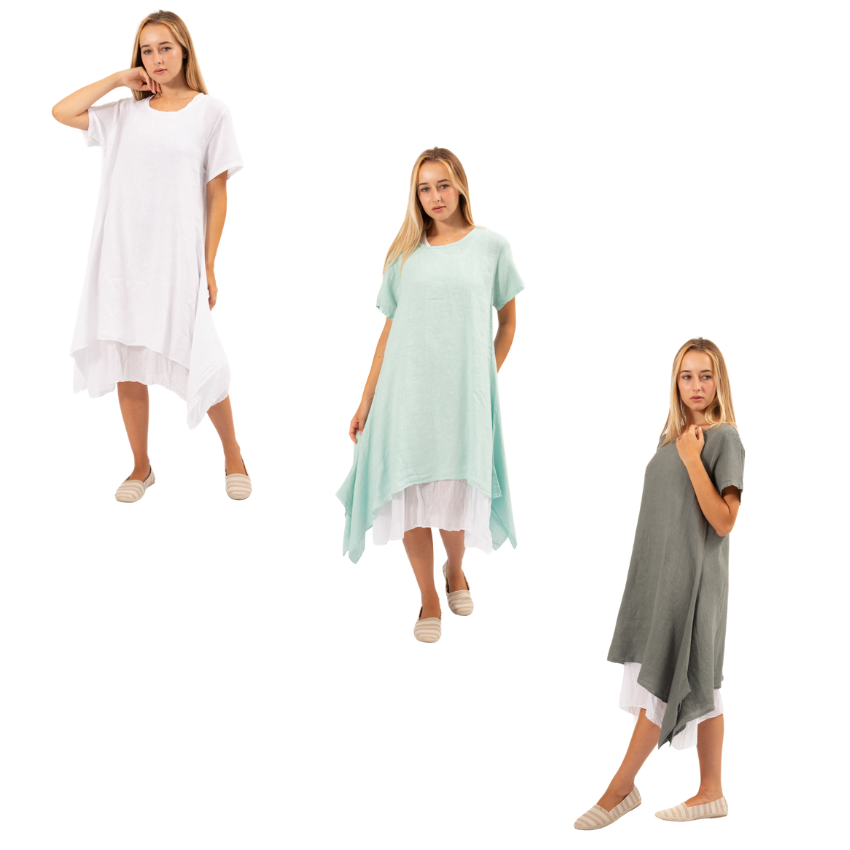 ITALIAN LINEN DRESS