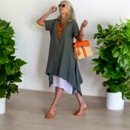 ITALIAN LINEN DRESS