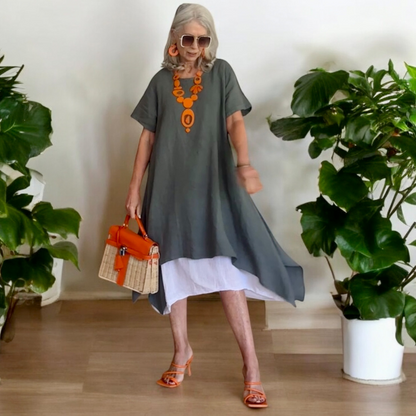ITALIAN LINEN DRESS