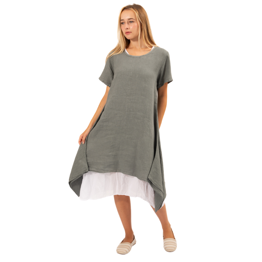 ITALIAN LINEN DRESS
