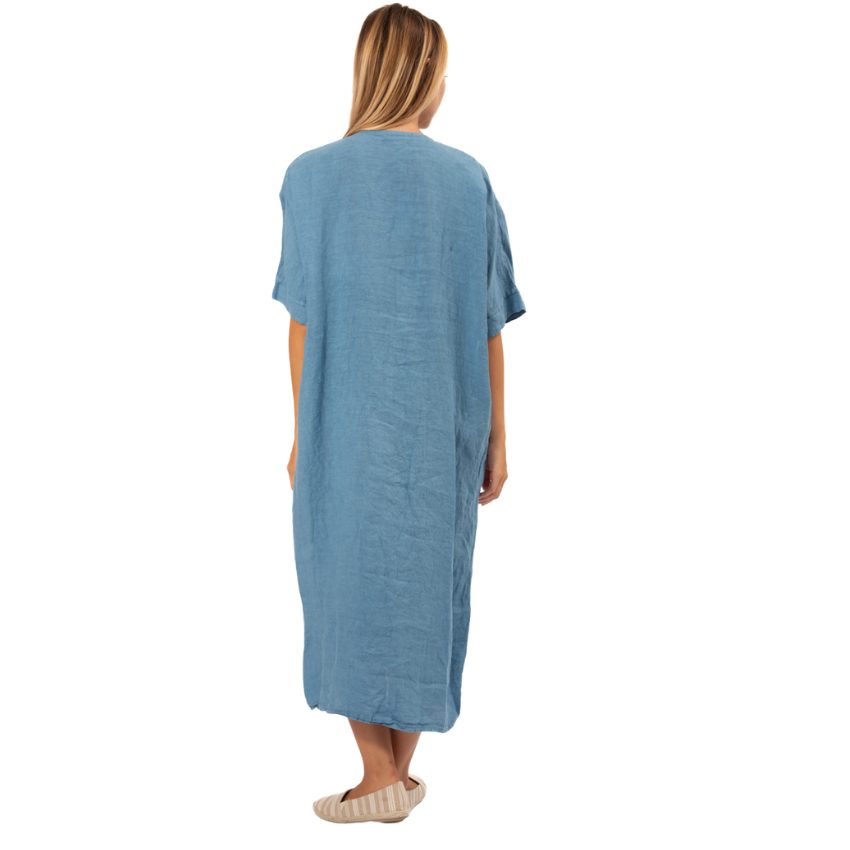 6346 Jeans Vera May Italian Linen Dress