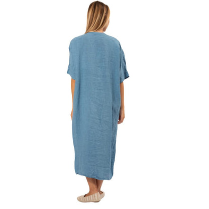 6346 Jeans Vera May Italian Linen Dress