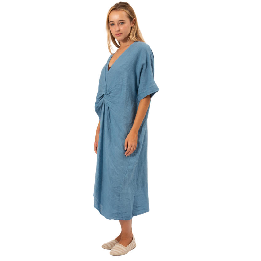 6346 Jeans Vera May Italian Linen Dress